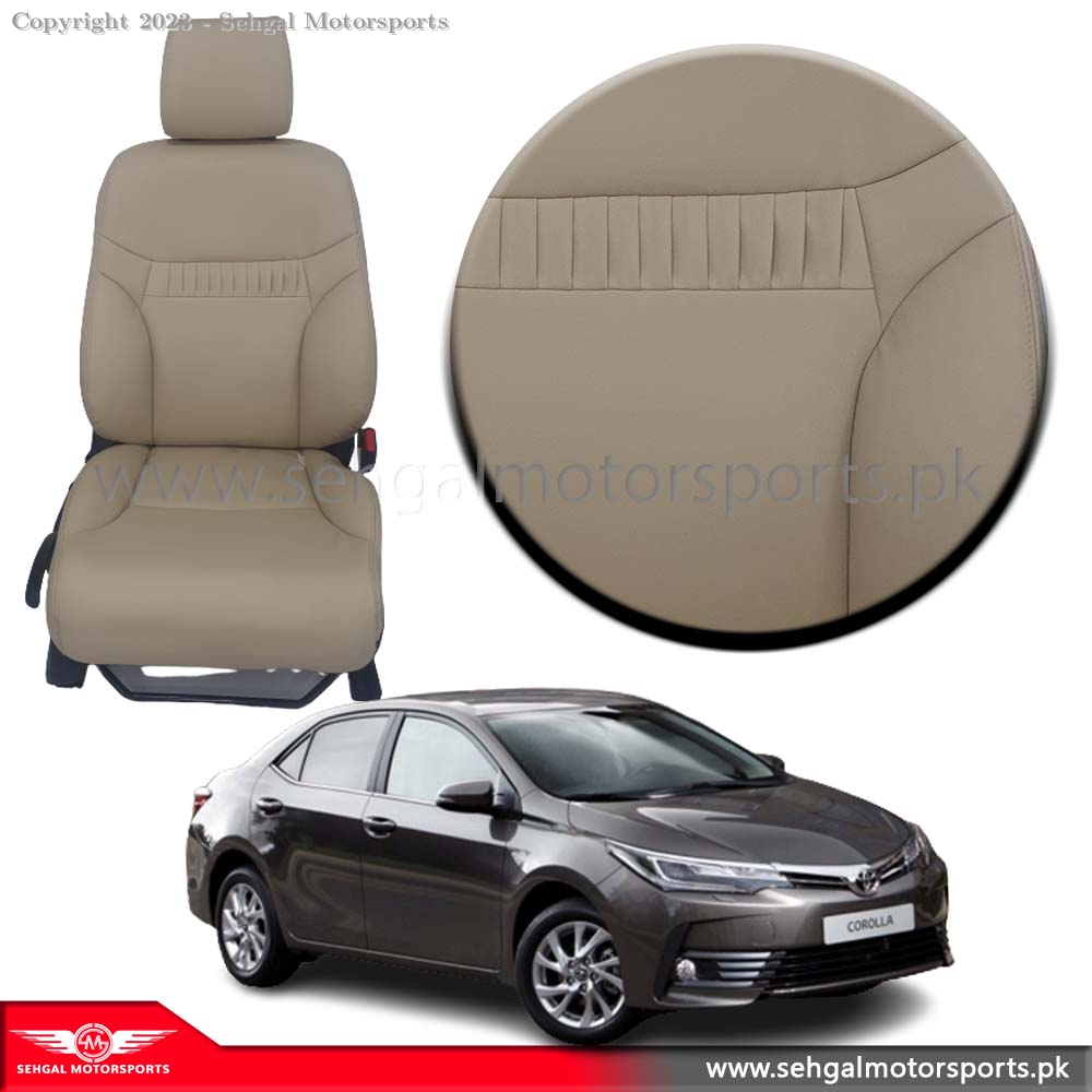 Toyota Corolla Seat Cover Y-Gray Model 2009-2014