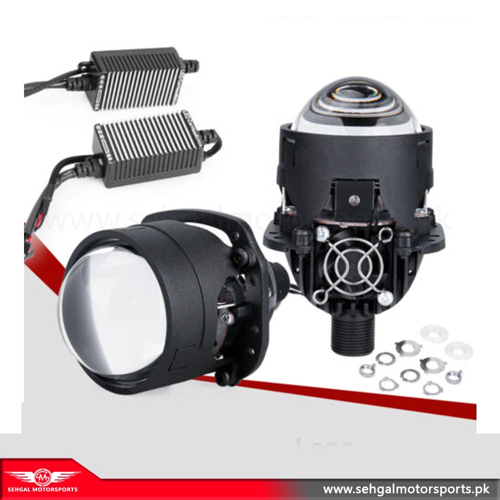 Universal Head Light Projector Lens (Pair)