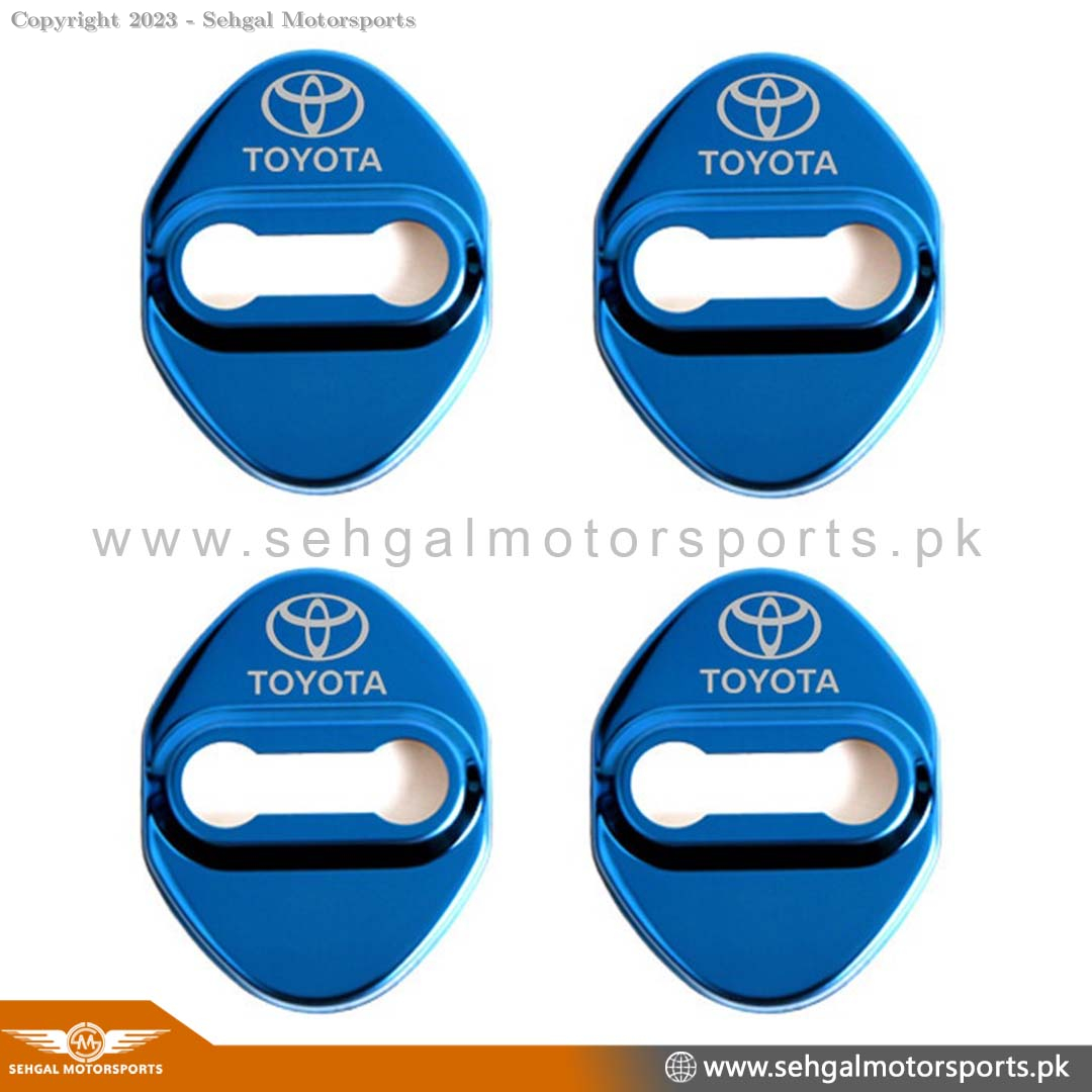Toyota Blue Inner Door Lock Protactor With Logo