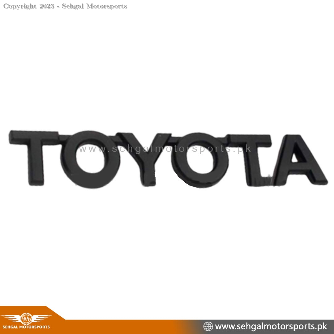 Toyota Monogram for Revo/Vigo (Black)