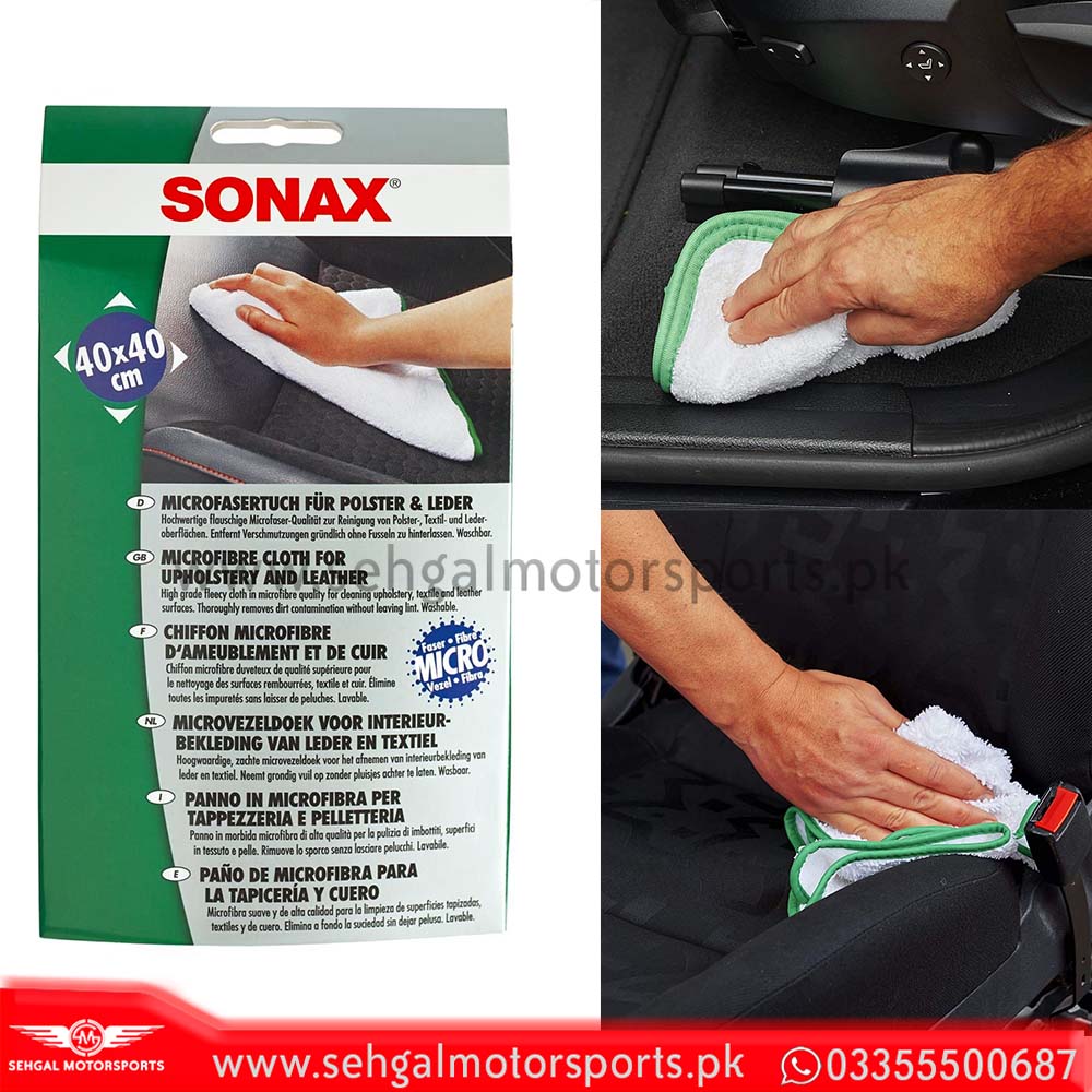 SONAX Microfiber Cloth for Upholstery & Leather