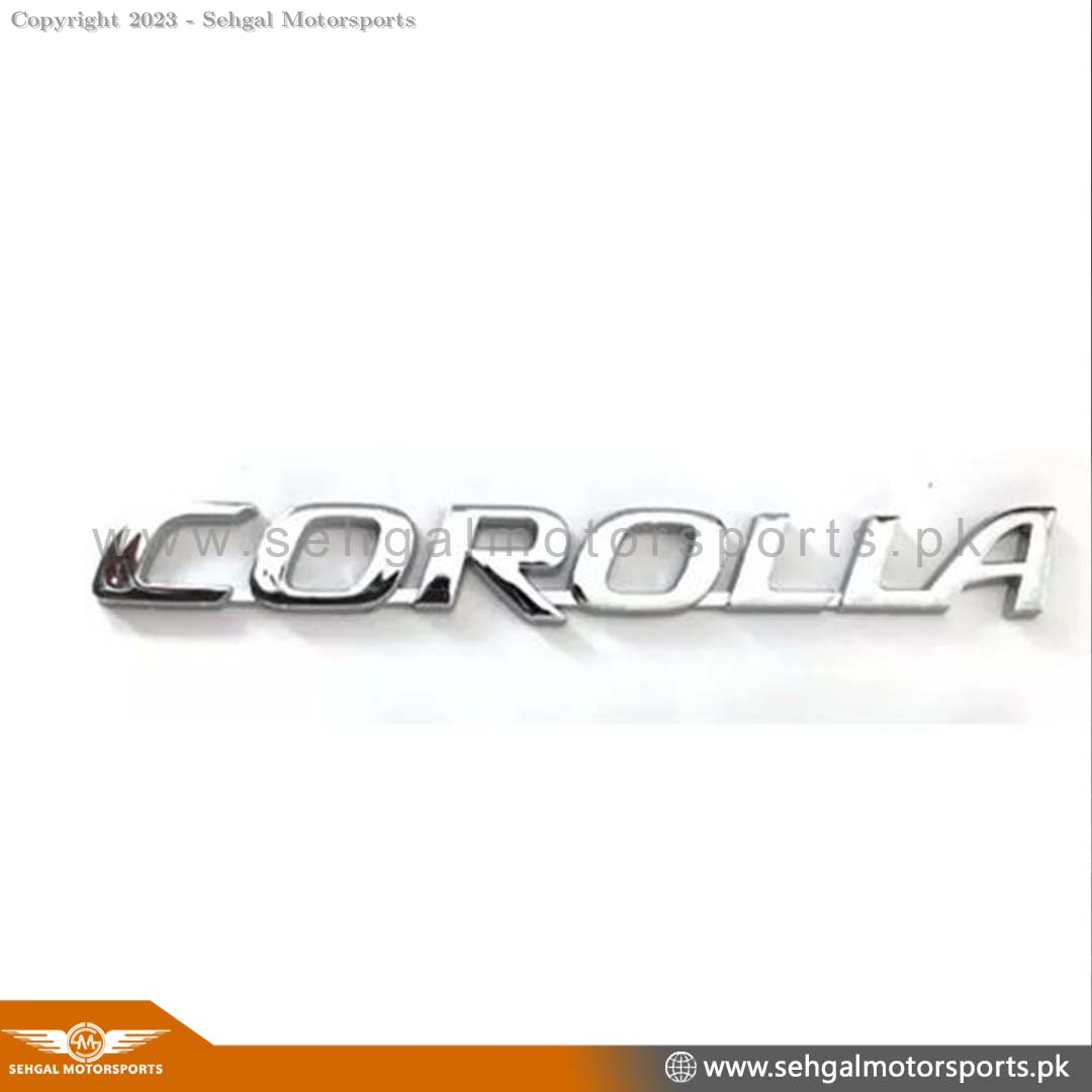 Corolla Big Logo Model 2009-2023
