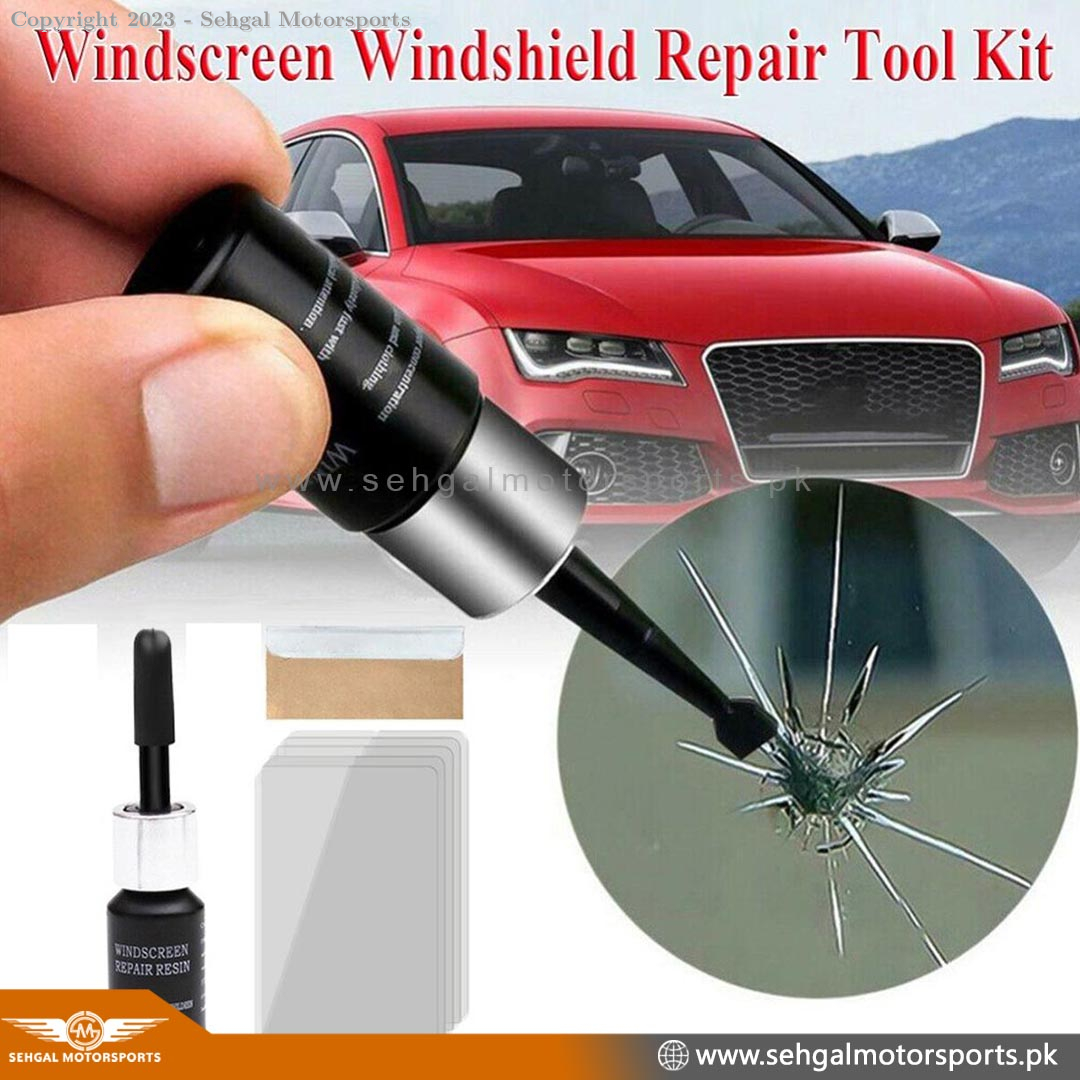 Windshield Automotive Glass Crack Nano Repair Fluid Kit