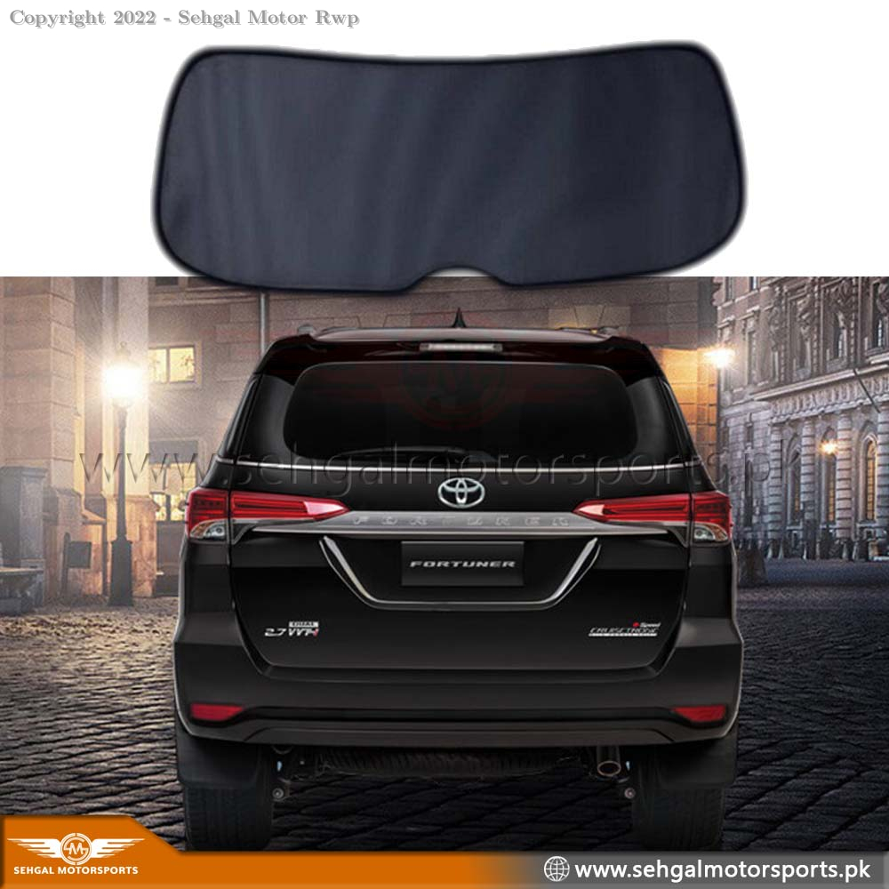 Toyota Fortuner Back Sunshade Without Logo Model 2017-2021
