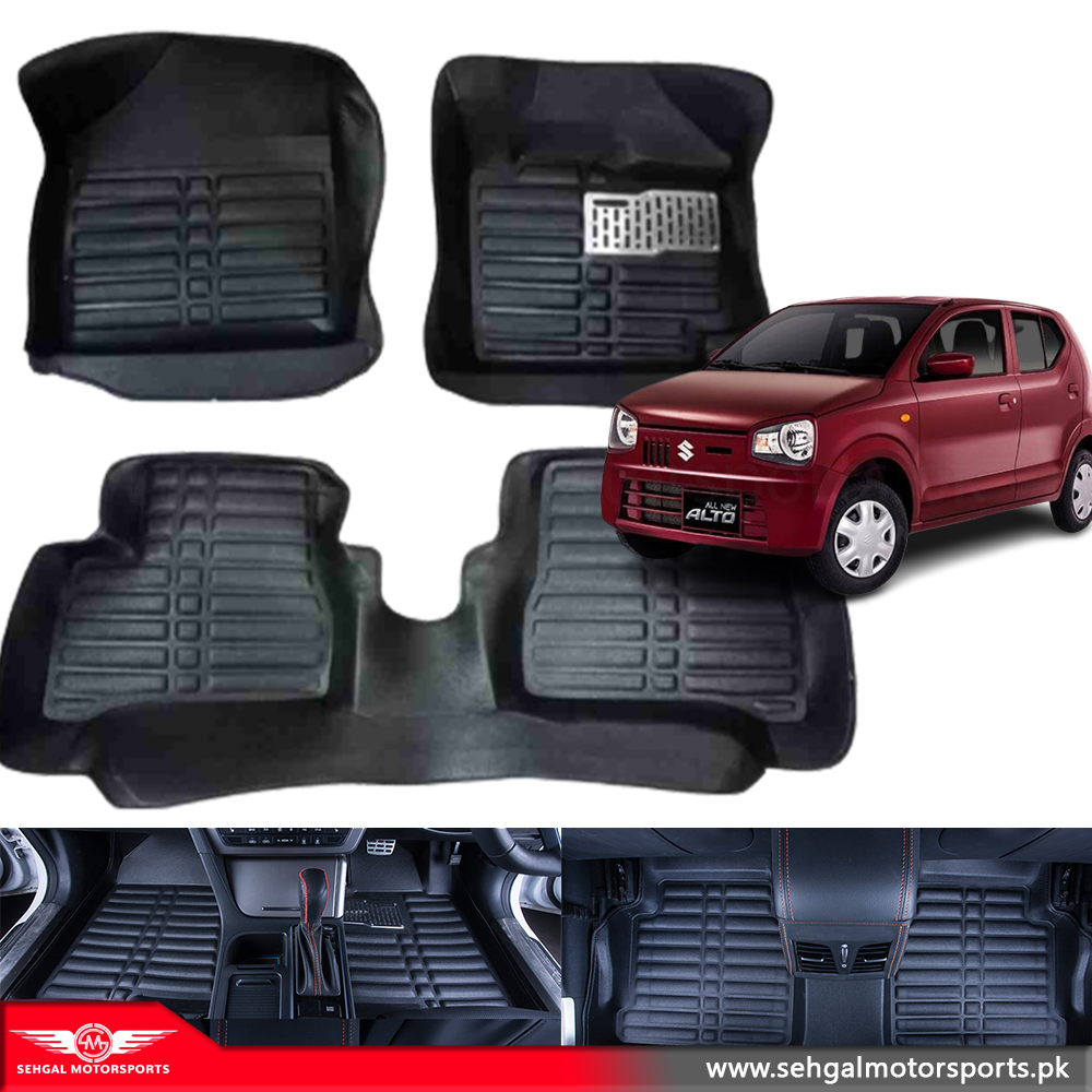 Suzuki Alto 5D Floor Mat Black Model 2017-2021