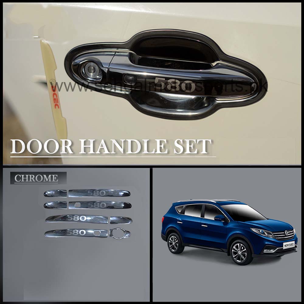 DFSK Glory 580 Door Handle Trim Chrome Fiber Model 2019-2022