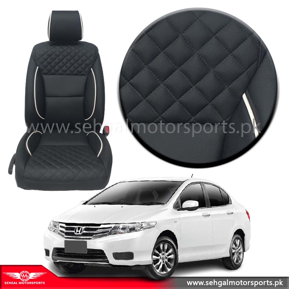 Honda City Seat Cover Nylon Black Model 2009-2021