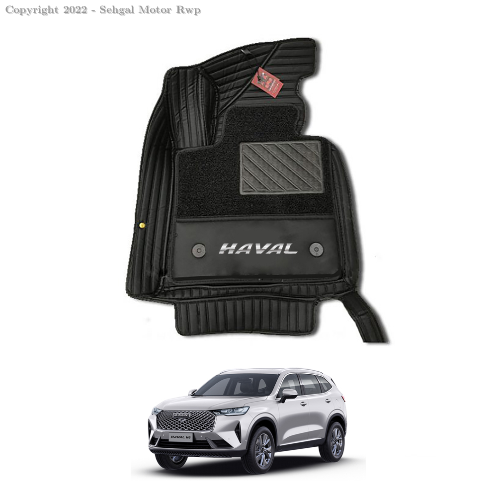 Haval H6 10D Floor Mat Black Model 2021-2023
