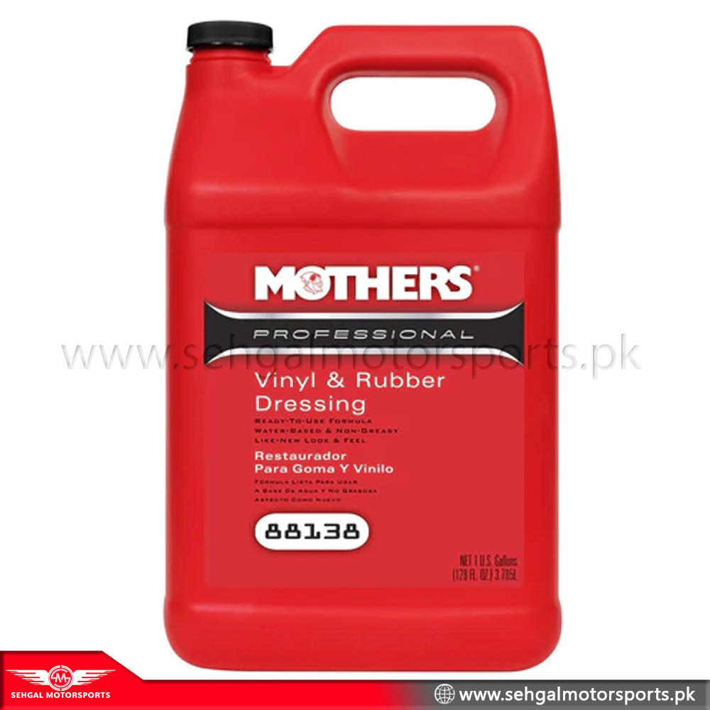 Mothers Vinyl & Rubber Dressing 88138 3.785L