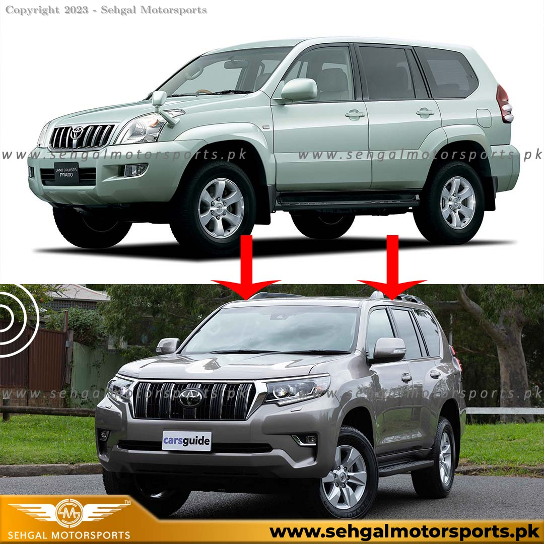 Prado FJ120 Front Conversion China (Model 2002-2008) Unpainted