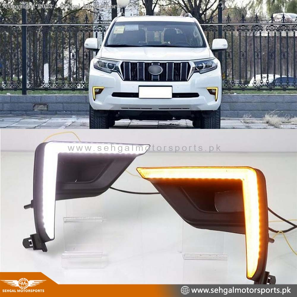 Toyota Prado Fj150 DRL Model 2018