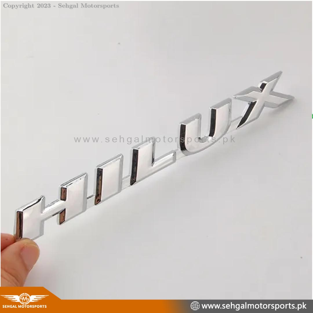 Hilux Revo Logo Monogram (Chrome)