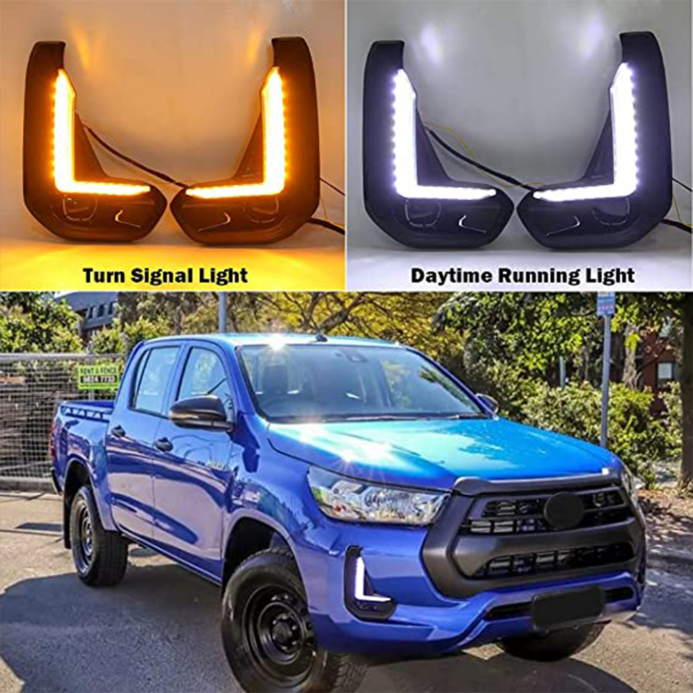 Toyota Revo DRL Glossy Black Ver 3 Model 2021-2024