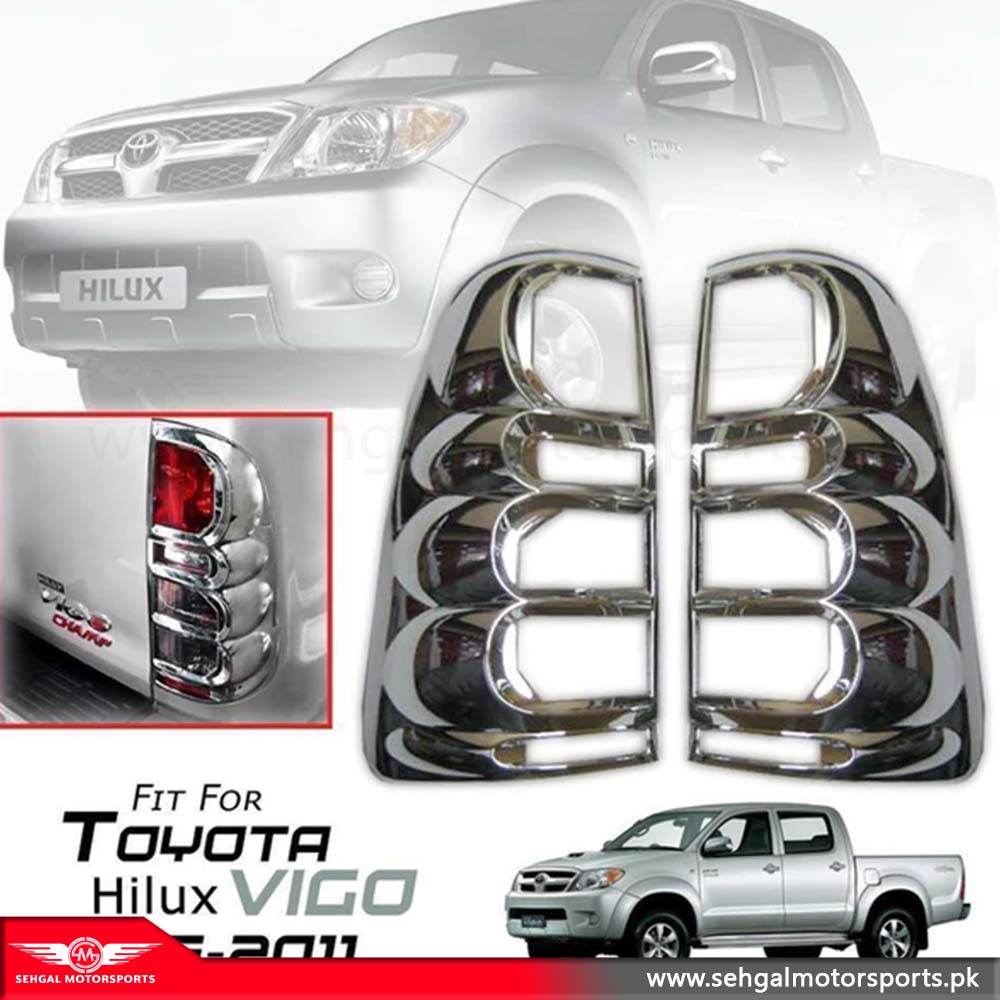Toyota Hilux Vigo Back Light Cover Chrome Model 2005-2012