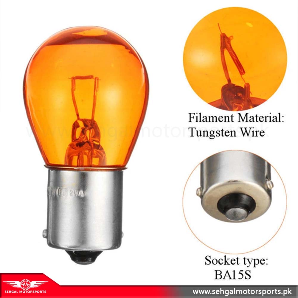 Life Indicator Halogen Bulb Amber 12V Japan