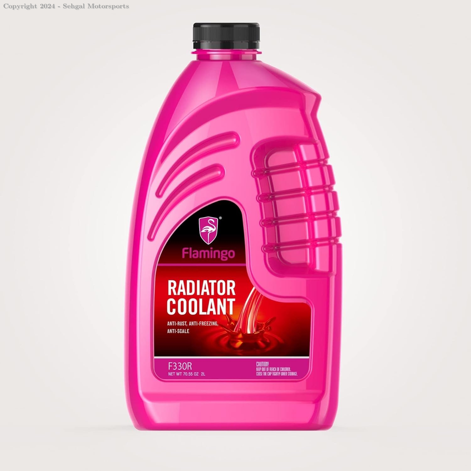 Flamingo Radiator Coolant, F340R 1 Liter Red