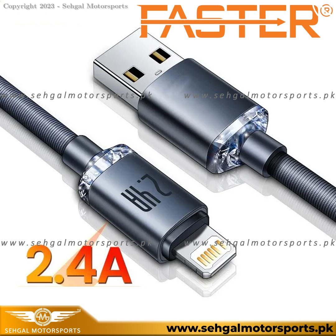 Faster FC-07 Zinc Alloy I Phone Charge Cable