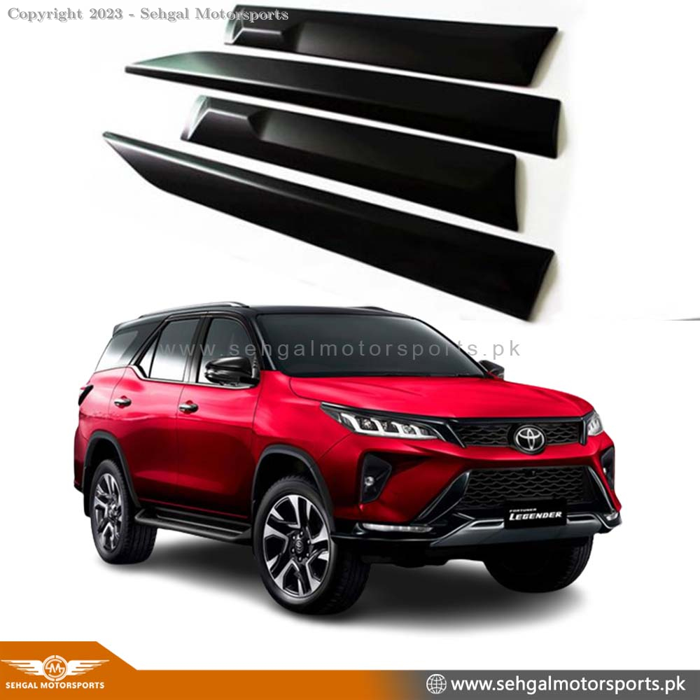 Toyota Fortuner Door Molding Black Taiwan Model 2016-2021