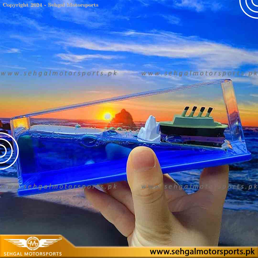 Cruise Ship Fluid Drift Bottle