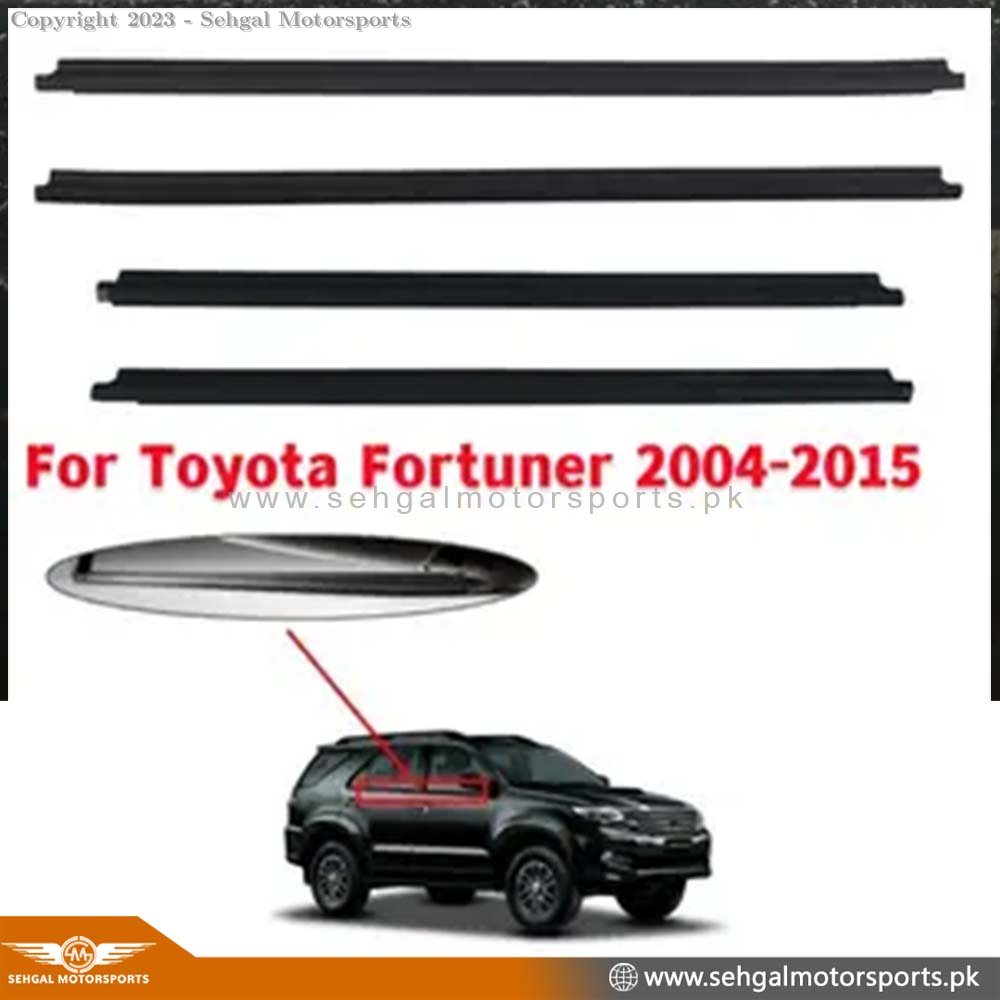 Fortuner Weather Strips Model 2017-2021
