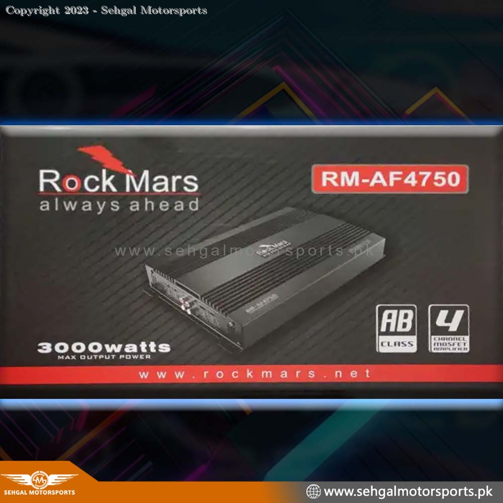 Rock Mars Amp 3000w 4 Channel