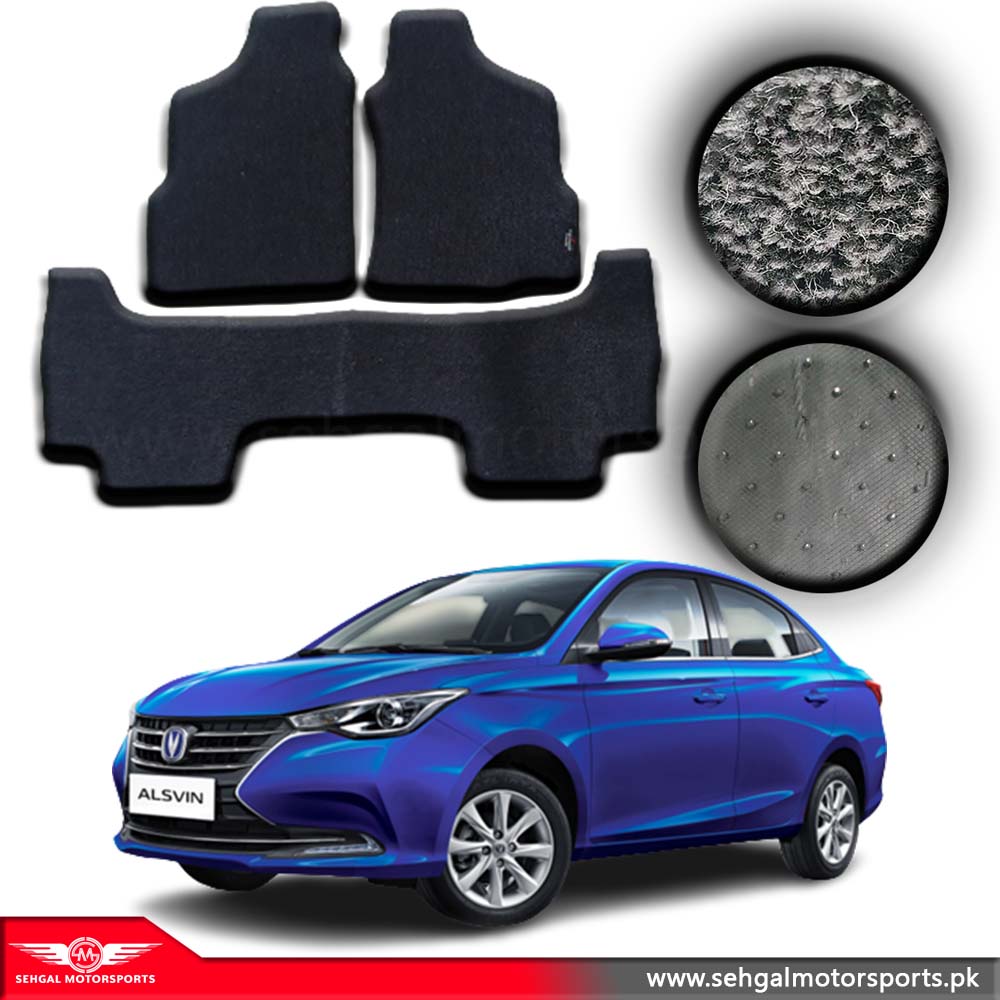 Changan Alsvin Carpet Floor Mat Special Black/Gray Model 2021-2022