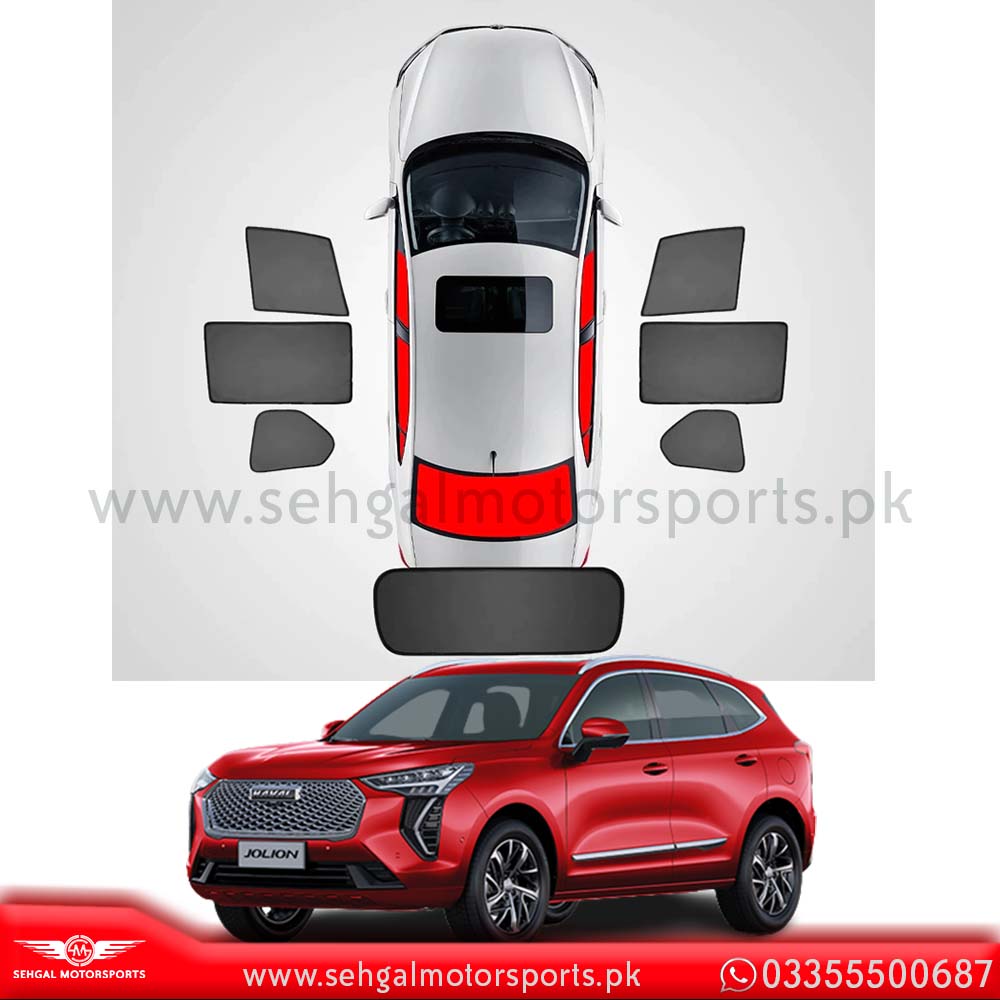 Haval Jolion Sunshade (7PCS) Model 2021-2022