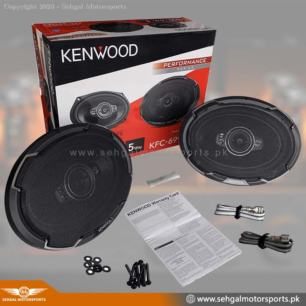 Kenwood KFC-6996PS 6x9Inch 5-Way Speakers (Pair)
