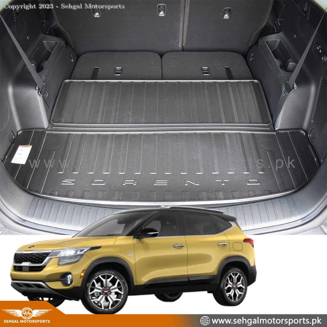 Kia Sorento 3D Trunk Mat Model 2021-2023