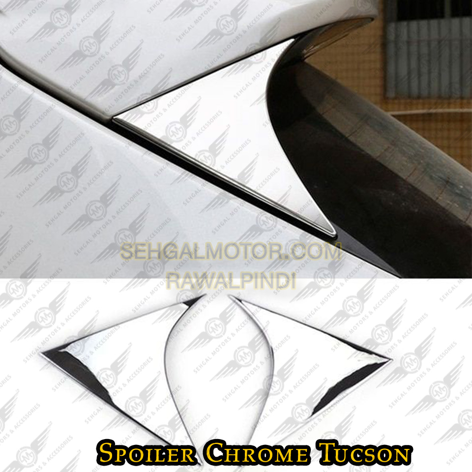 Hyundai Tucson Trunk Spoiler Chrome