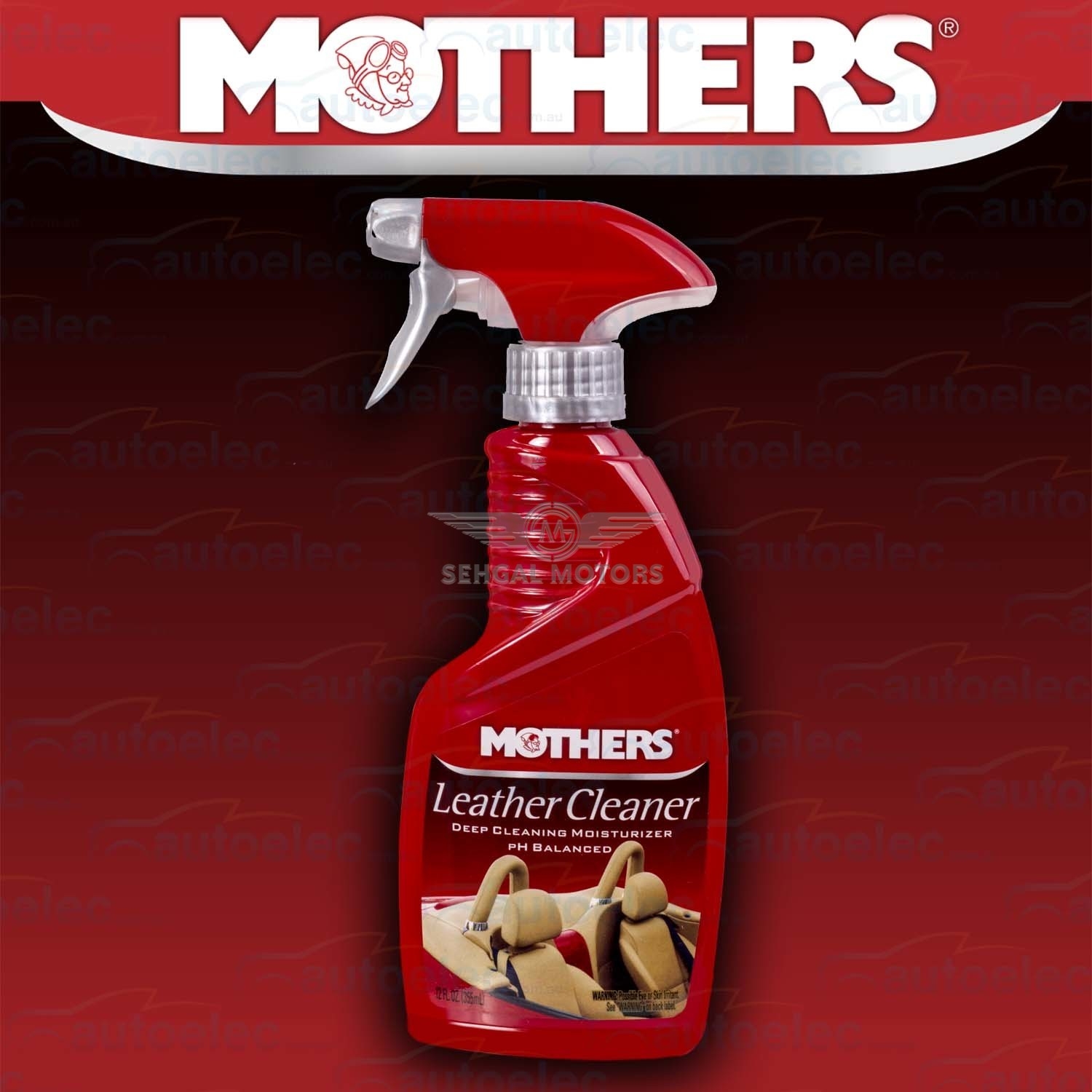 MOTHERS CAR WAX LEATHER CLEANER