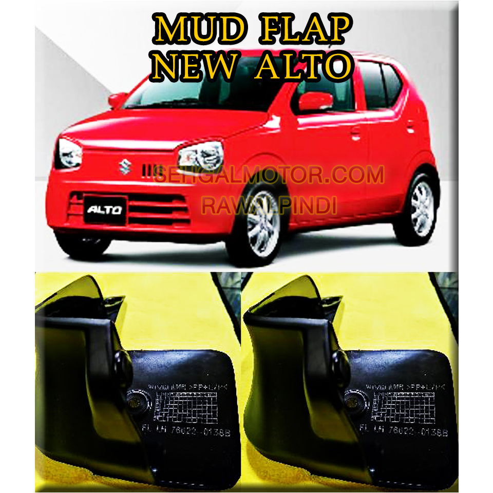 Suzuki alto Mud Flap White Model 2019-2021