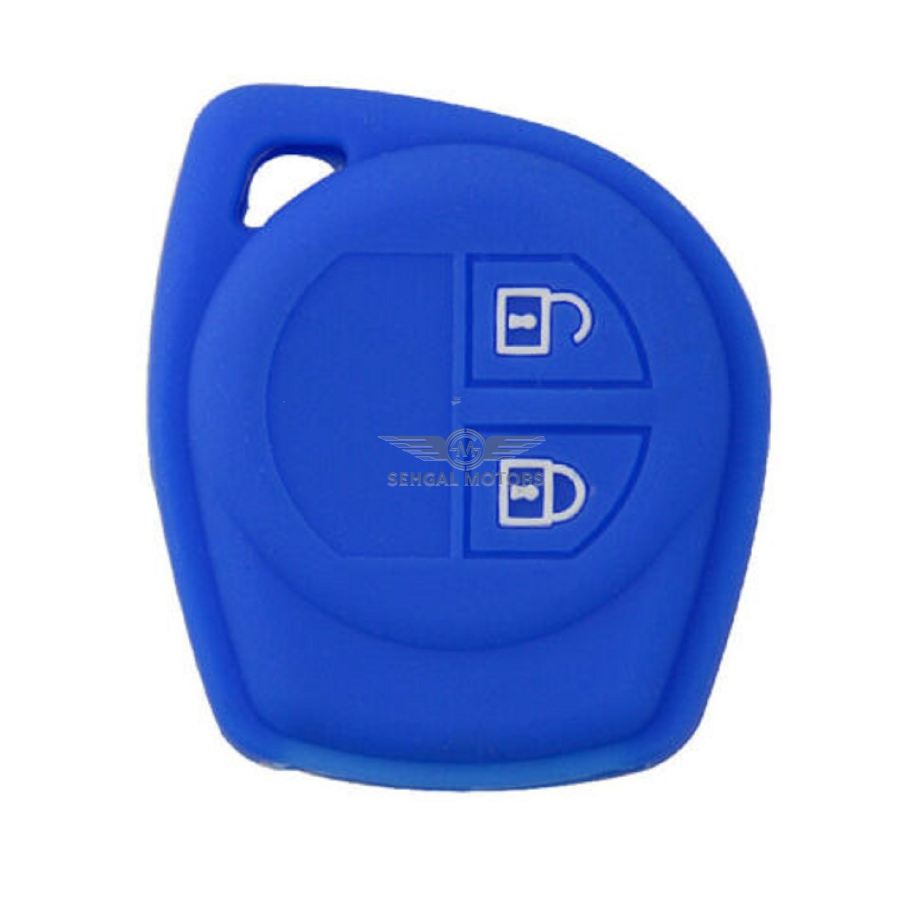 Suzuki PVC Silicone Protection Key Cover | Swift Ciaz Wagon R Alto Cultus (Blue)