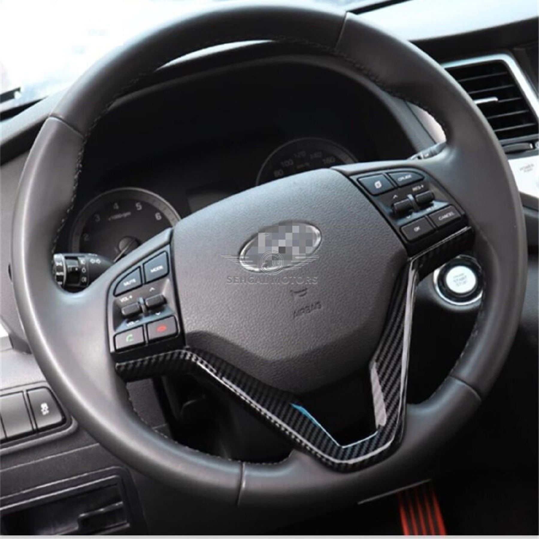 Hyundai Tucson Steering Kit Carbon Fiber 1pcs Model 2020-2021