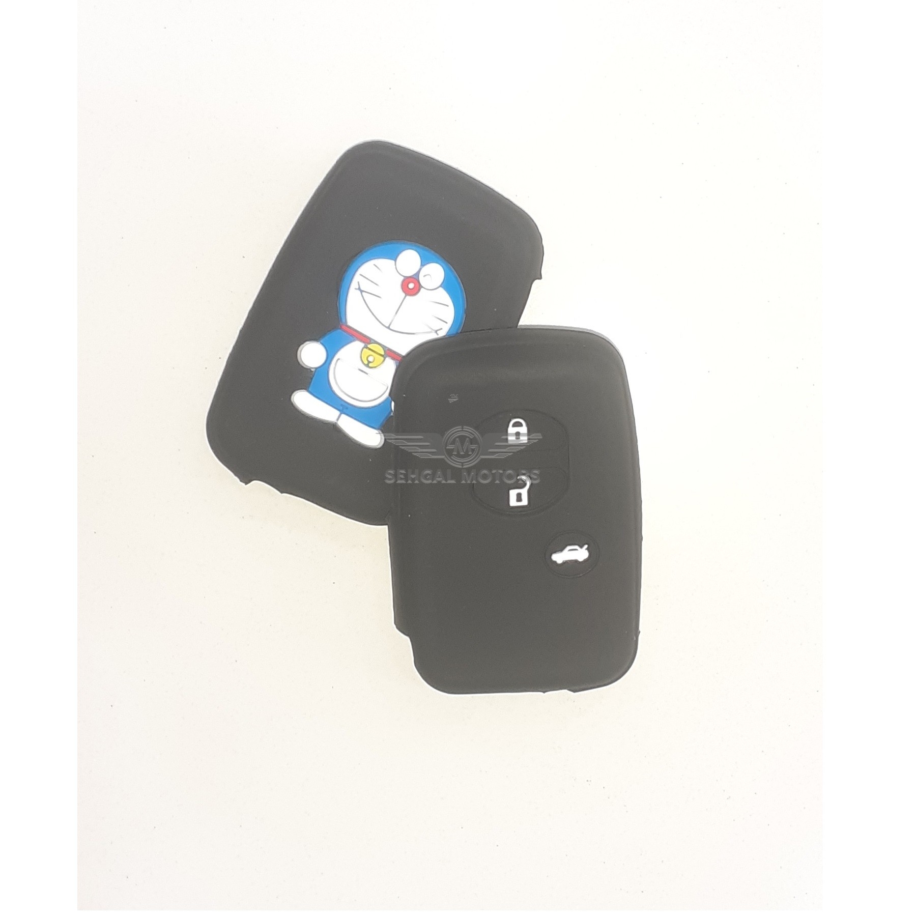 Toyota Prius / Aqua PVC Silicone Protection Key Cover With Doremon Logo