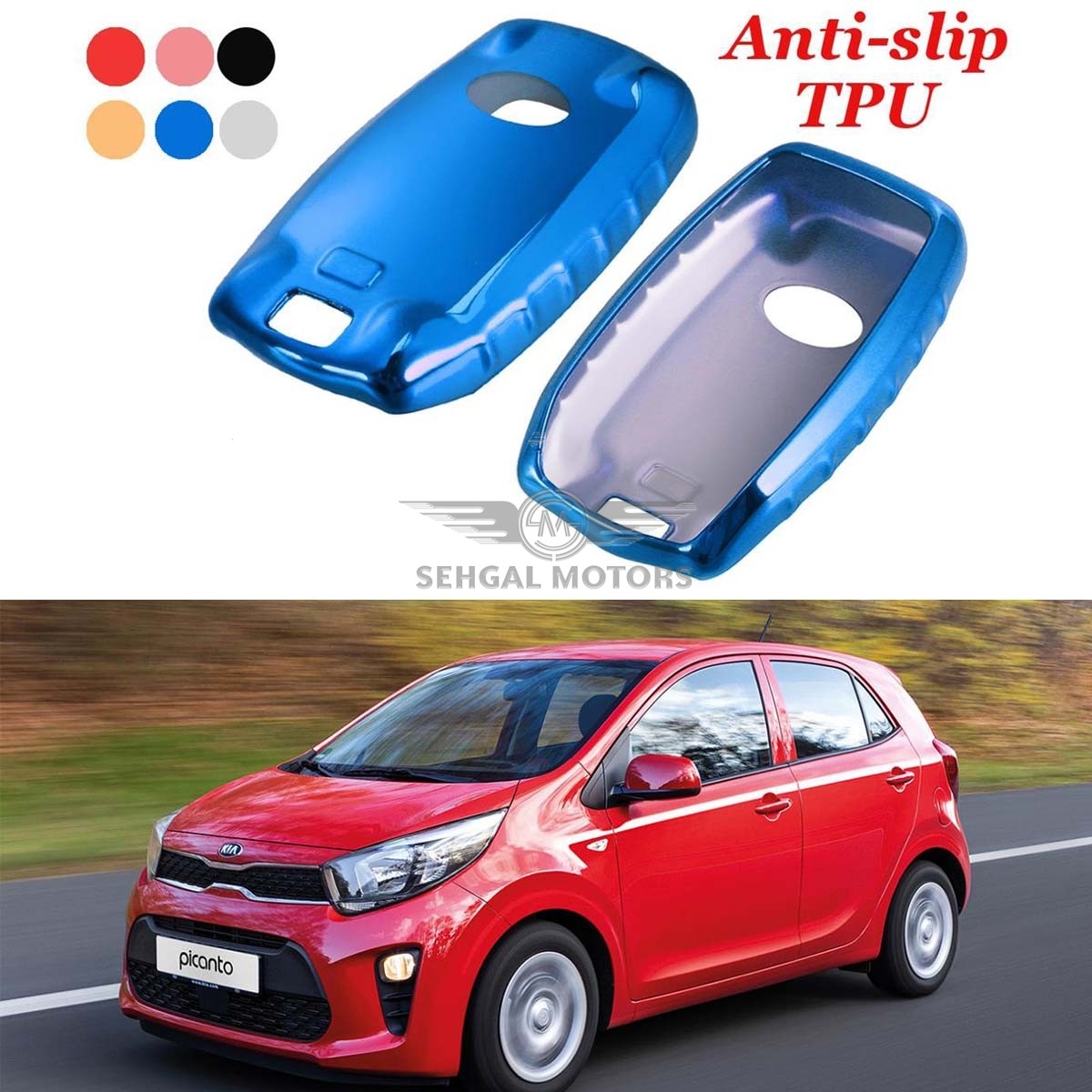Kia Picanto TPU KEY CASE/KEY COVER MODEL 2019-2021