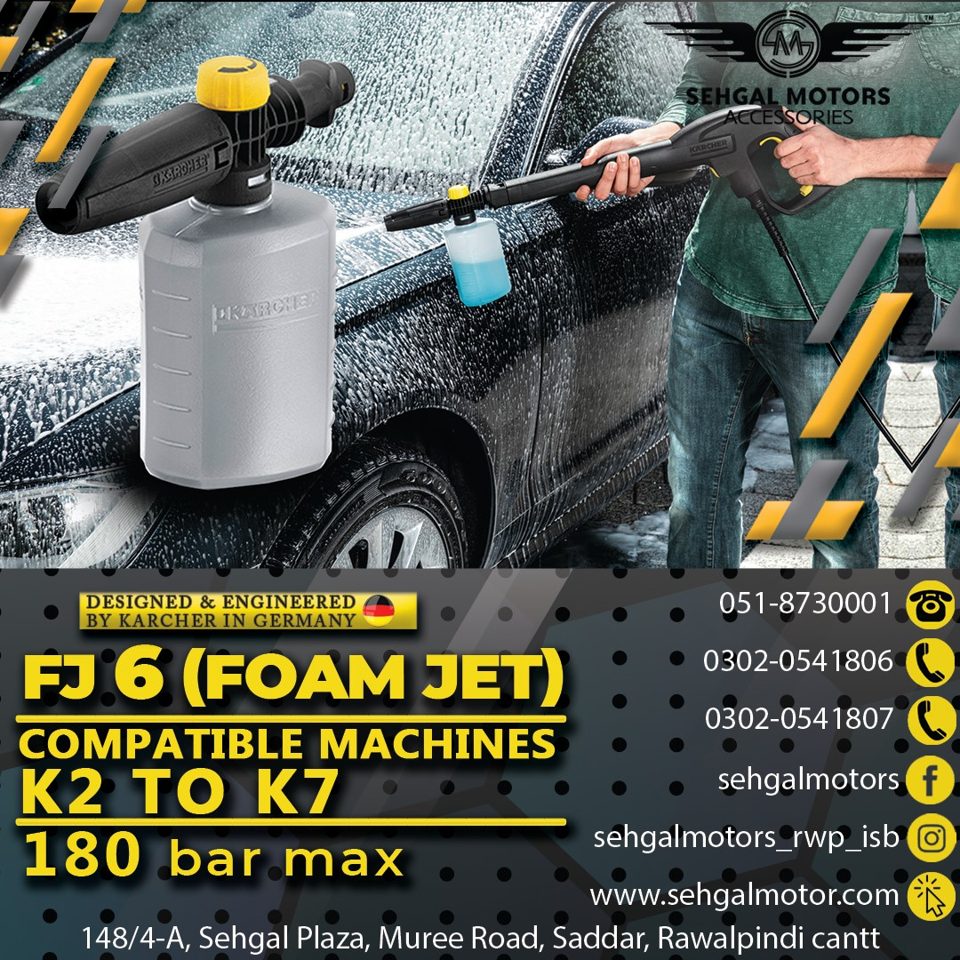 Karcher Foam Nozzle FJ6 | Foaming Bottle | Foaming Nozzle Bottle