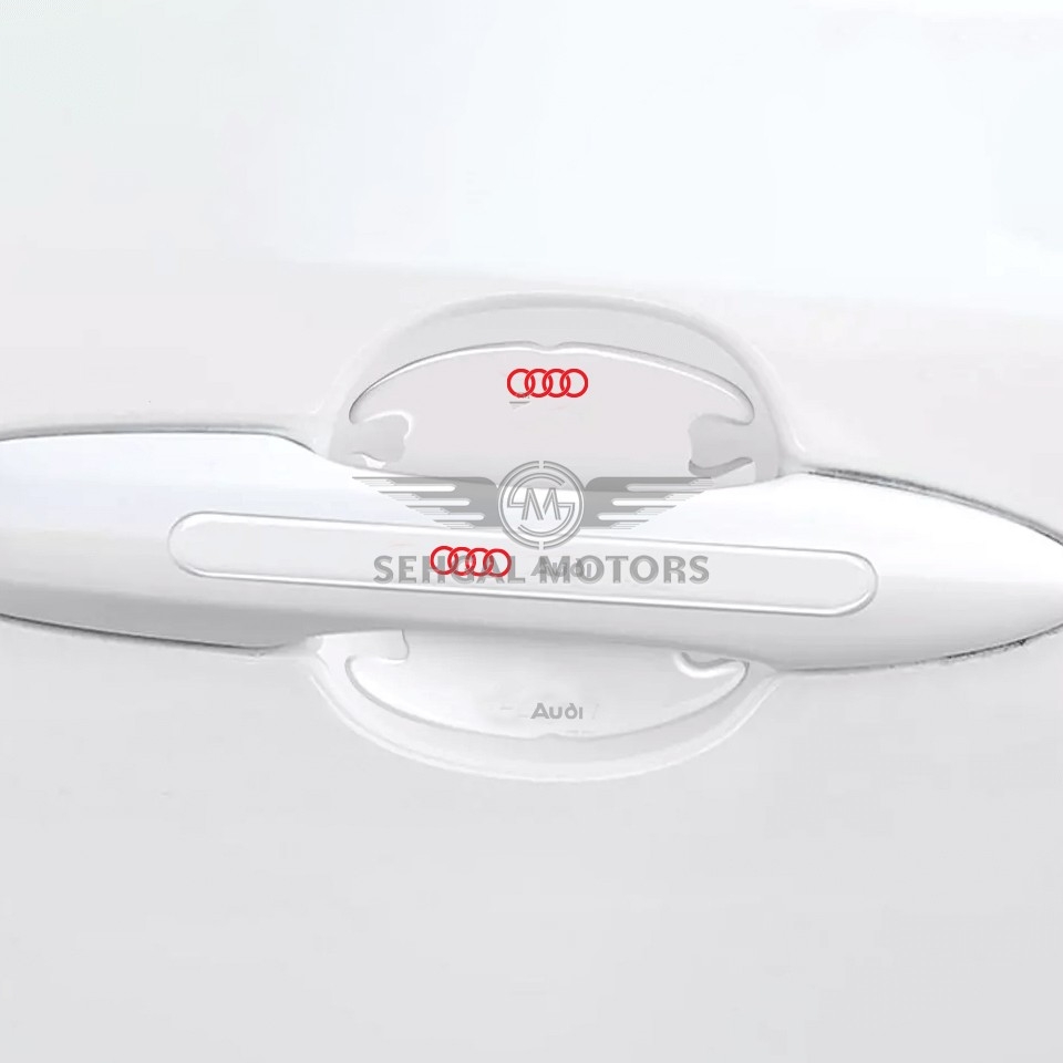 AUDI Transparent Door Handle & Bowl Protector (8pcs)