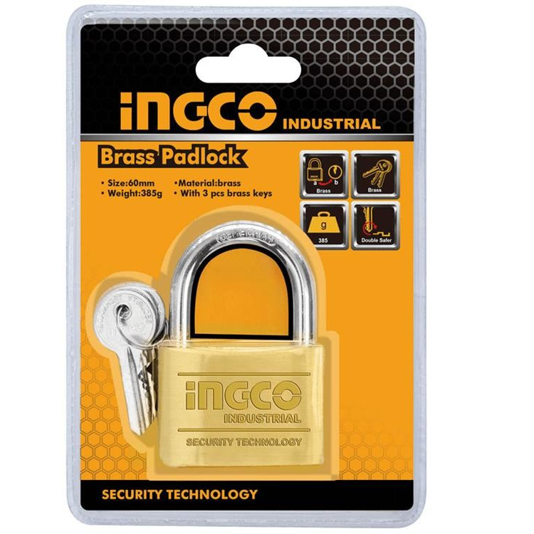 INGCO Brass Lock DBPL0202