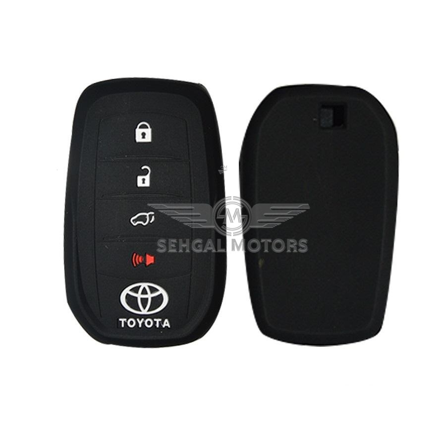 Toyota Fortuner New Silicon Protection Key Cover Push Start Model 2017-2021
