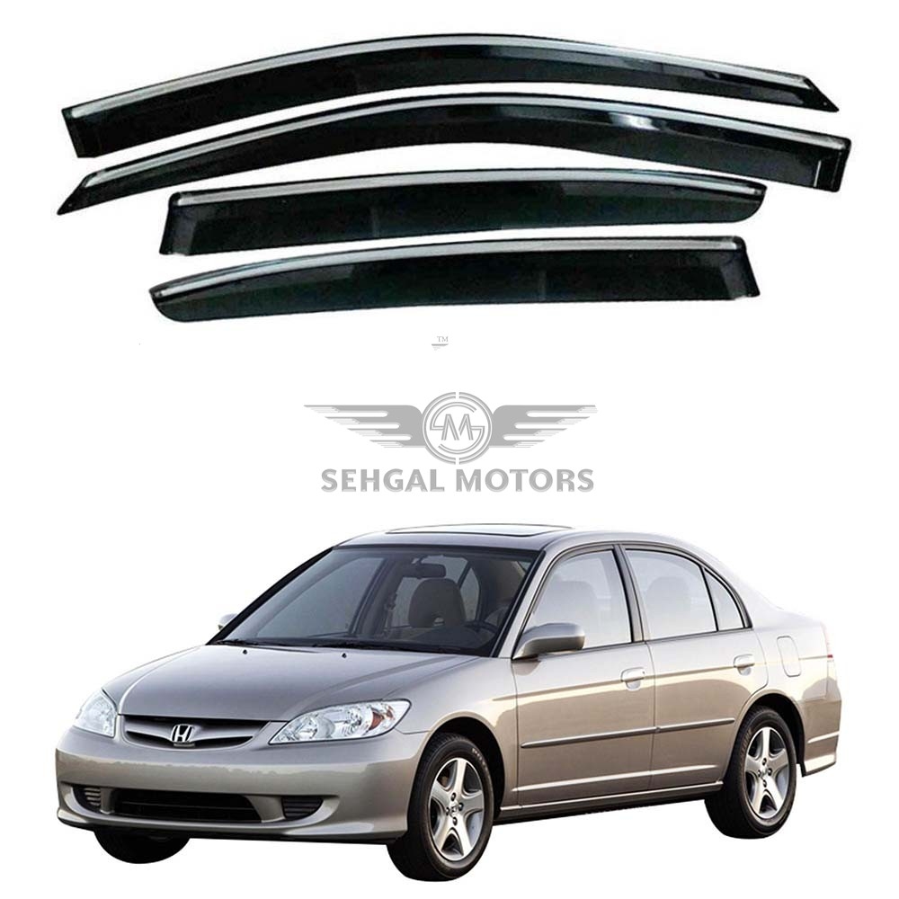 Honda Civic Air Press/Sun Visor With Chrome Model 2004-2005