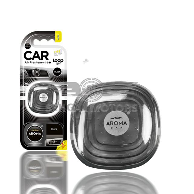 Aroma Loop Gel Ac Vent Perfume Black