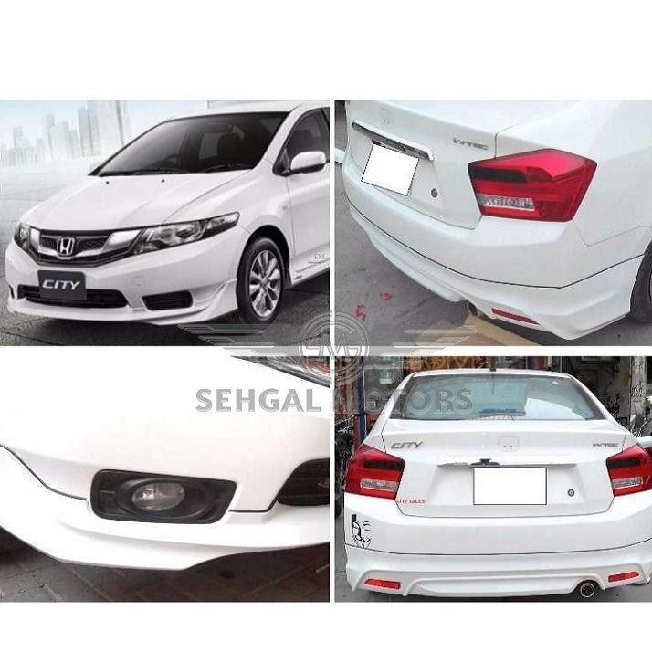 Honda City Body Kit Modulo Style (Unpainted 4PCS) Model 2017-2020