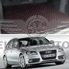 Audi A4 7D Eco Trunk Mat Black With Black Stitch Model 2016-2018