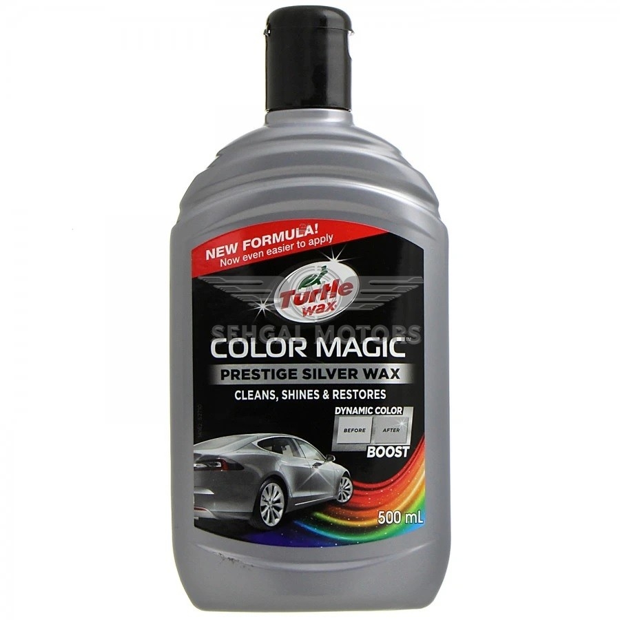 Turtle Wax Color Magic Silver Wax, 500ml
