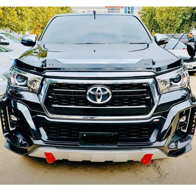 Toyota Hilux Revo Bonnet Guard Black (Thailand) - Model 2016-2021