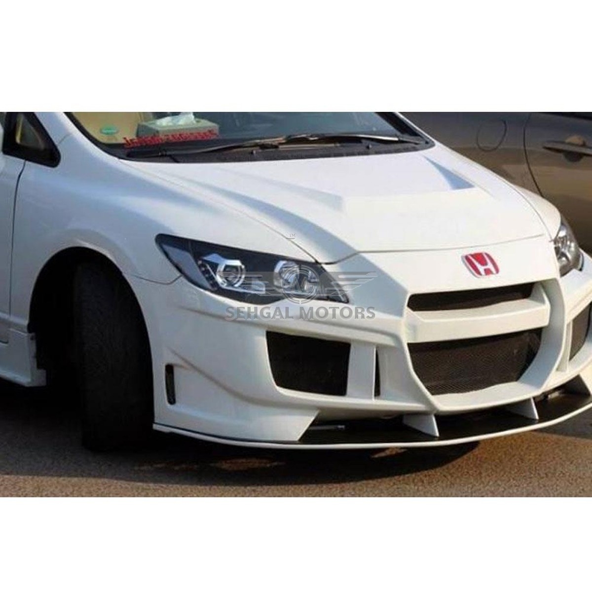 Honda Civic Black Head Light Projection V4 - Model 2006-2012