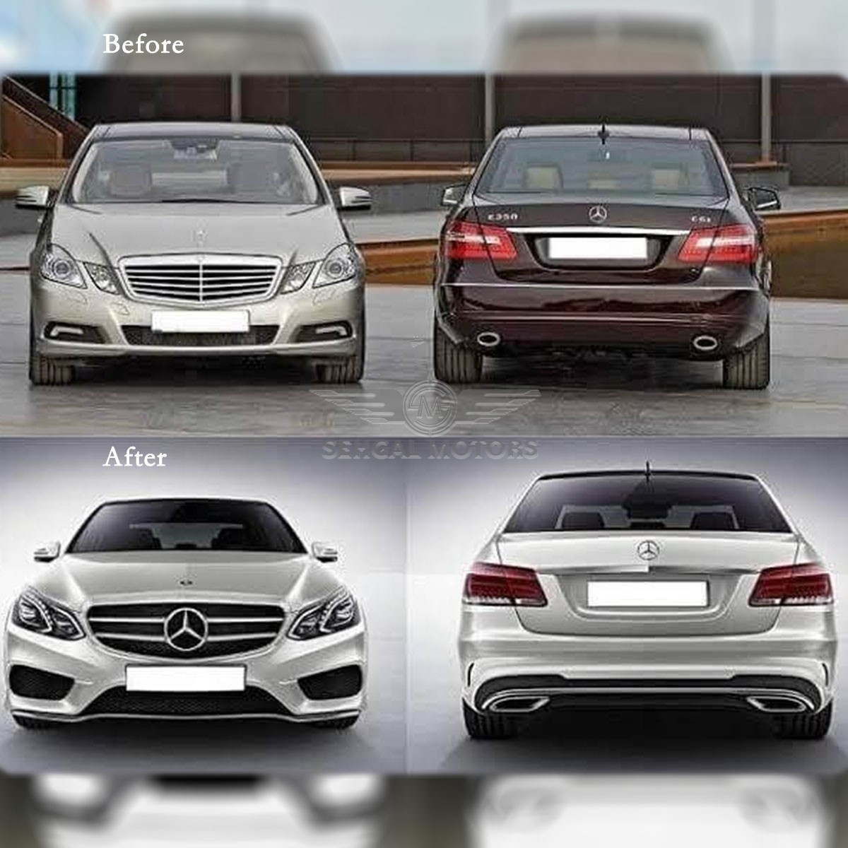 Mercedes-Benz Face Uplift W212 Conversion in 2017