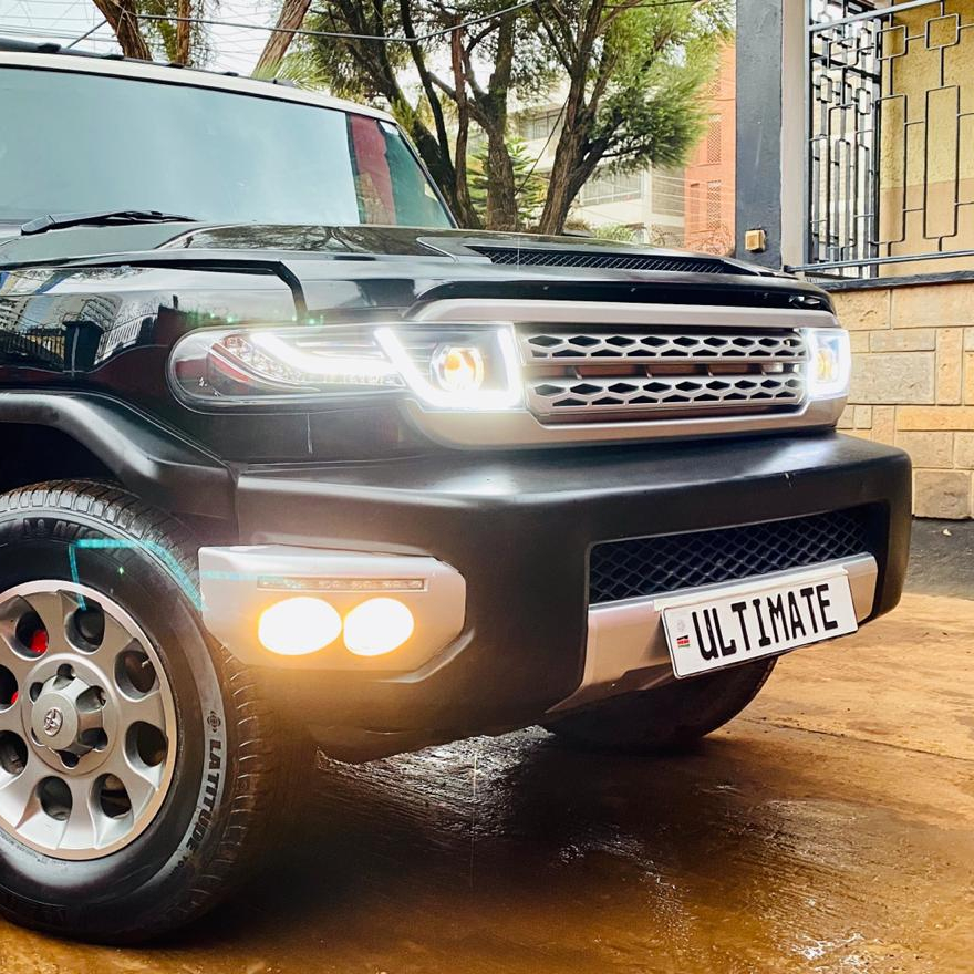 Toyota FJ Cruiser Face uplift OEM Style with Head & Back Light unpainted Model 2010-2017