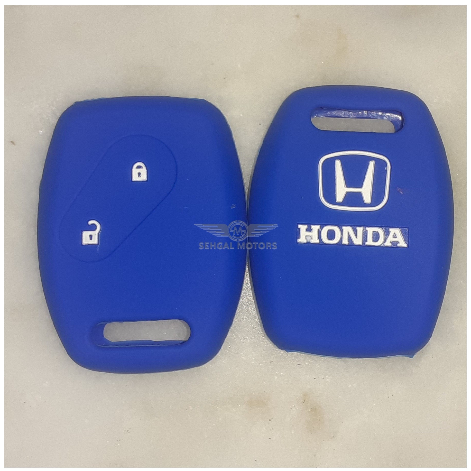 Honda City / Honda Civic Reborn / Honda CL9 PVC Silicone Protection Key Cover (Blue)